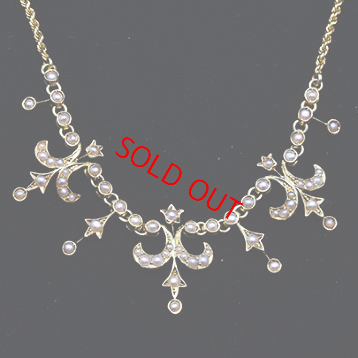 画像4: Sold 15ct,パールネックレス (4)