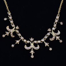 画像4: Sold 15ct,パールネックレス (4)