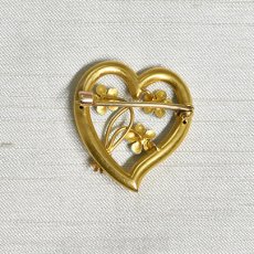 画像3: 20ct,パール・エナメルブローチ (3)