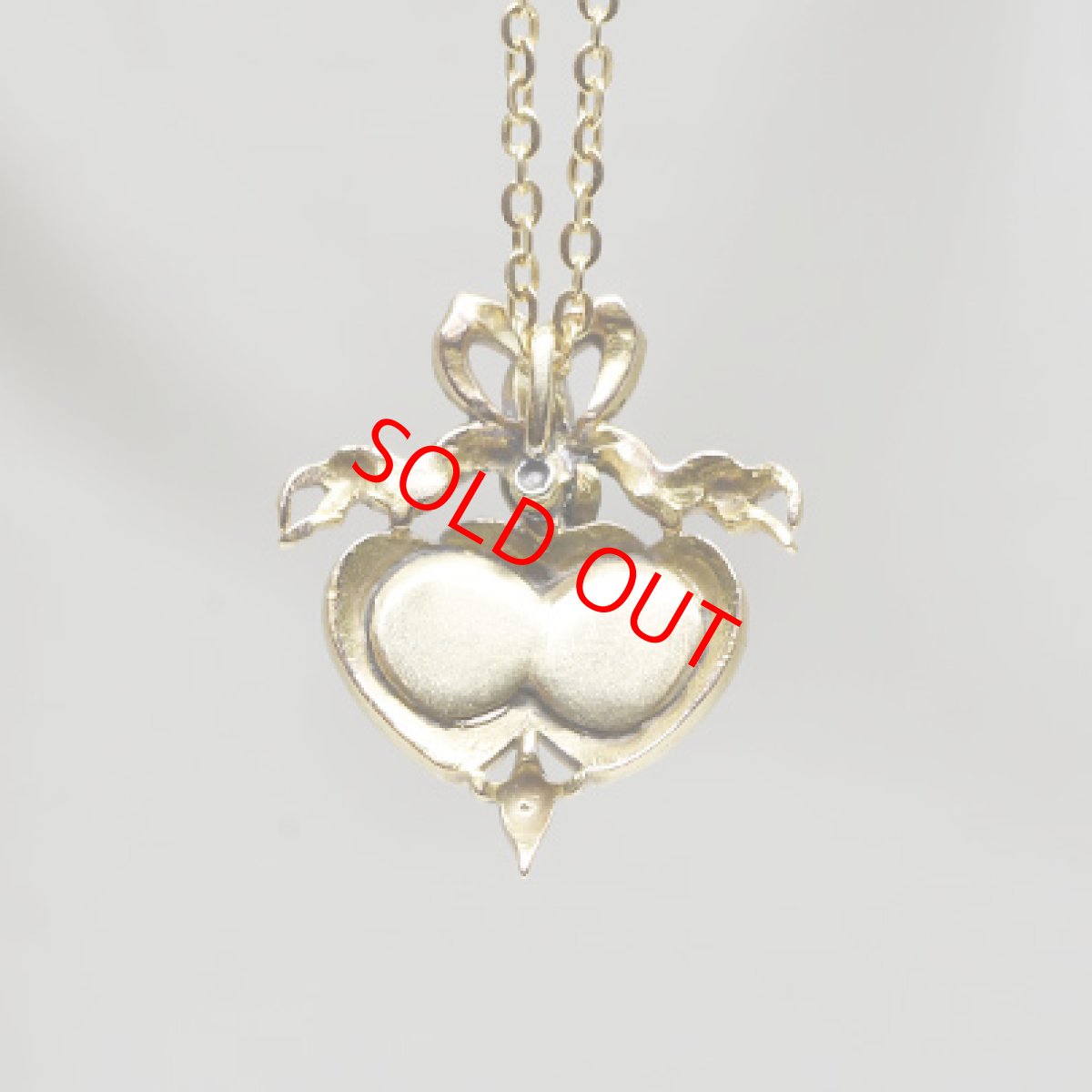 画像3: Sold G.ダイヤモンド パール ペンダント (3)