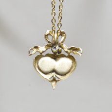 画像3: Sold G.ダイヤモンド パール ペンダント (3)