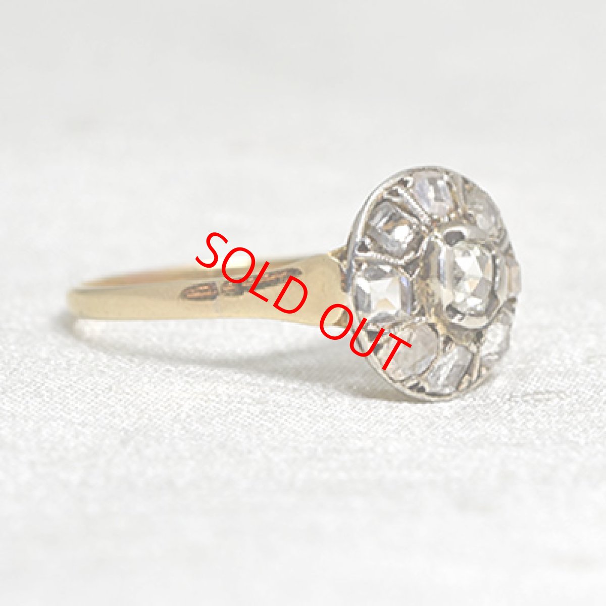 画像5: Sold 18ct,ダイヤモンドリング (5)