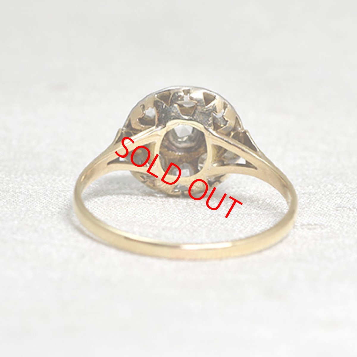 画像4: Sold 18ct,ダイヤモンドリング (4)