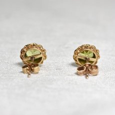 画像4: Sold 9ct,ペリドットイヤリング (4)