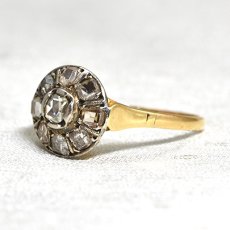 画像2: 18ct,ダイヤモンドリング (2)