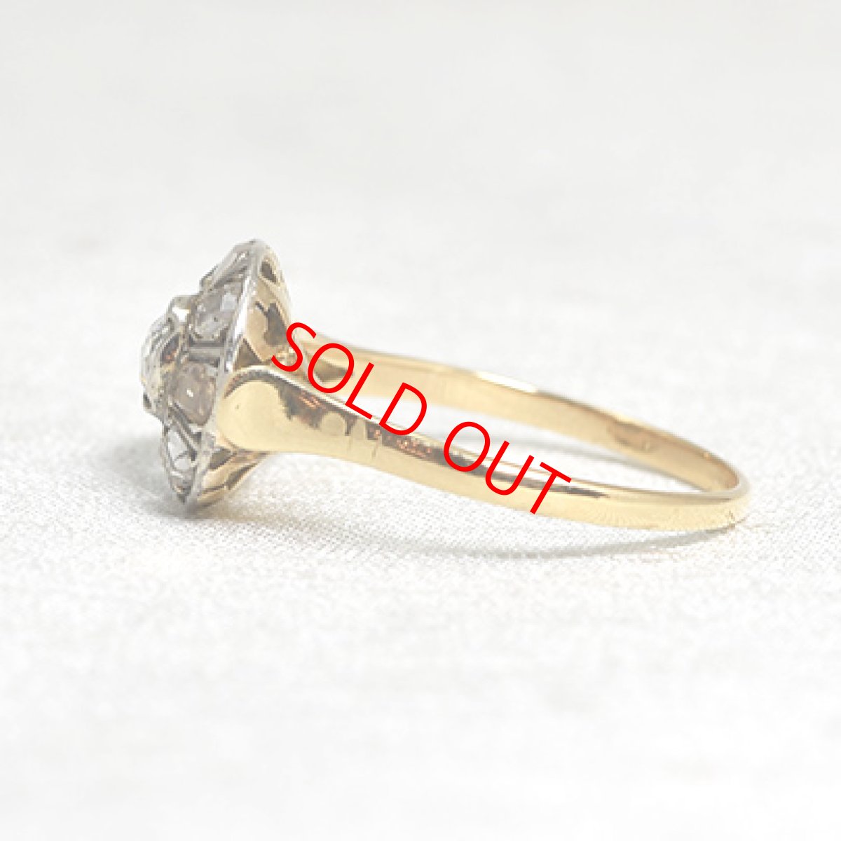 画像3: Sold 18ct,ダイヤモンドリング (3)