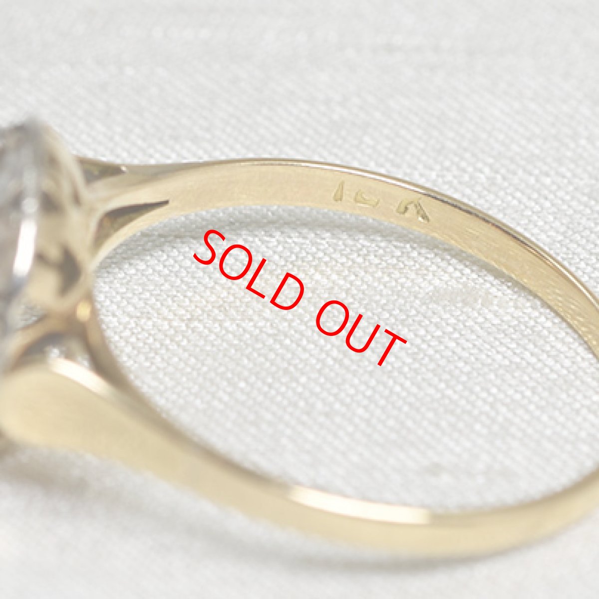 画像6: Sold 18ct,ダイヤモンドリング (6)