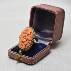 画像4: 14ct.コーラルリング (4)