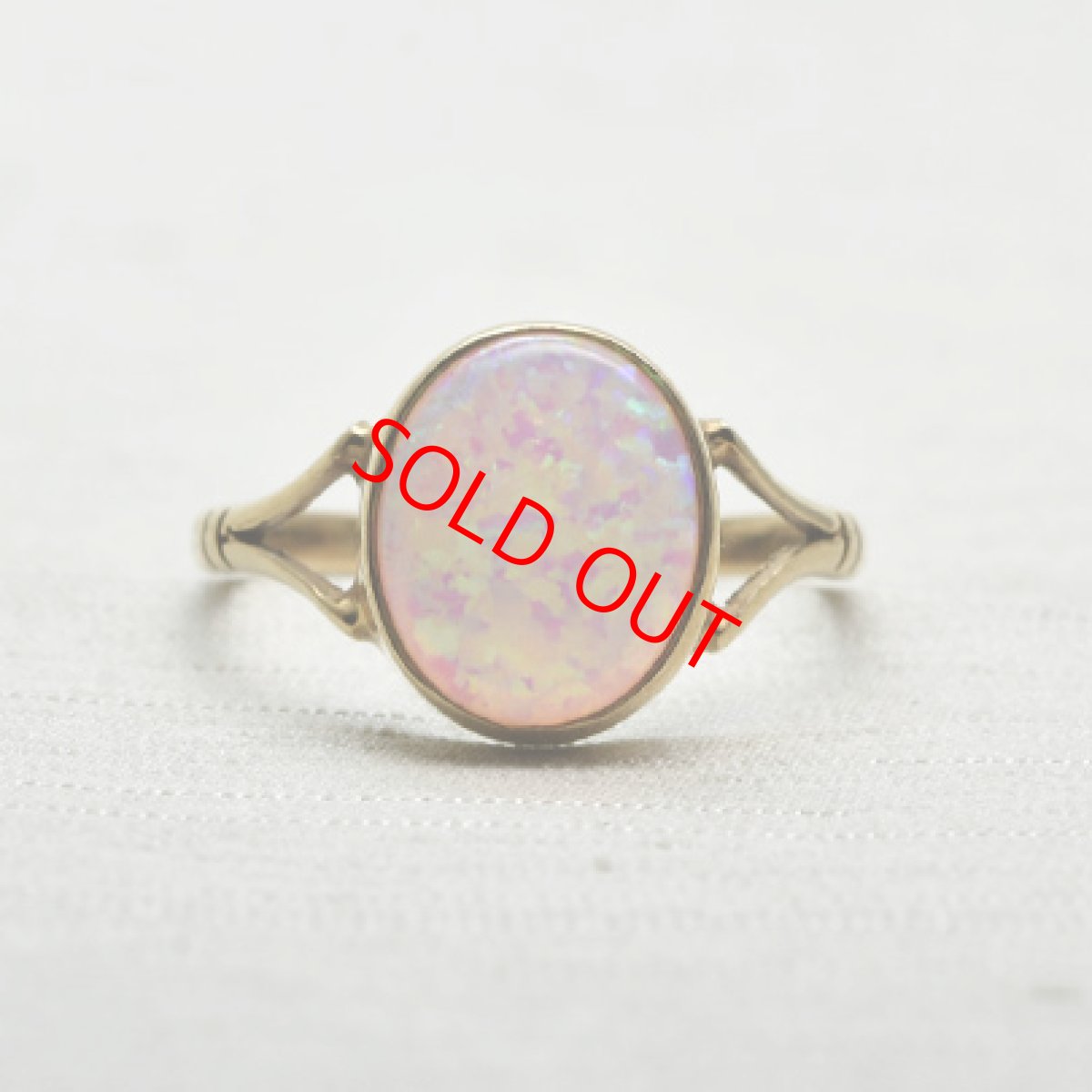画像2: Sold 9ct.オパールリング (2)