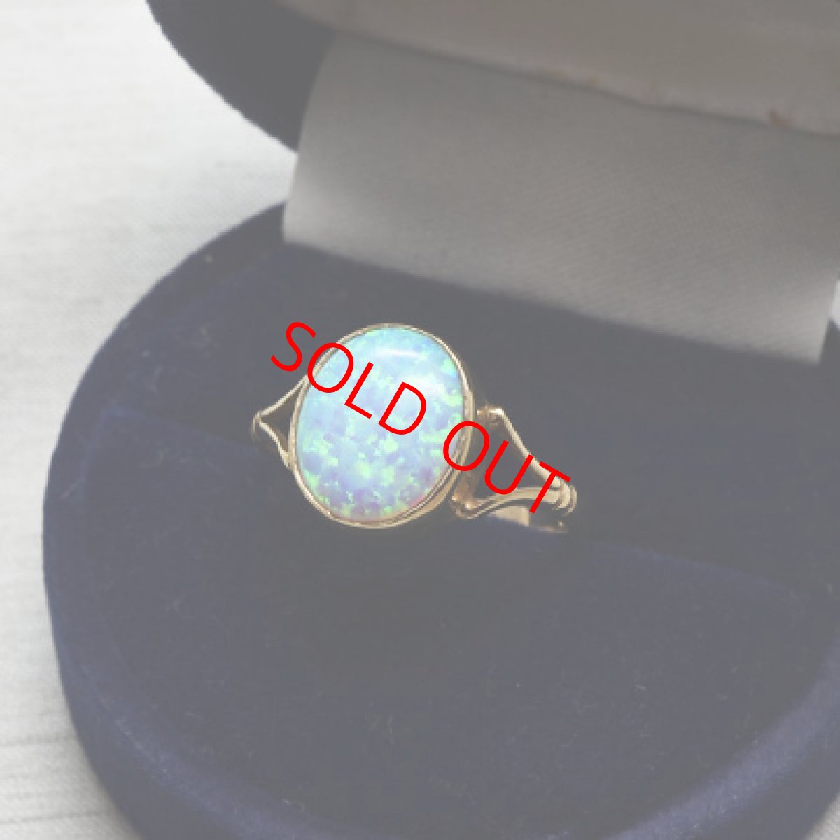 画像1: Sold 9ct.オパールリング (1)