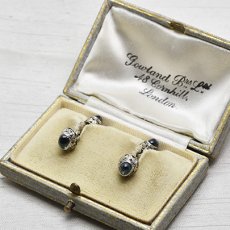 画像4: (pt)(wg)サファイアカフリンクスBREVETT (4)