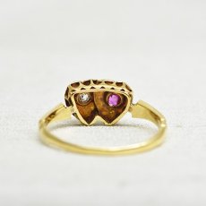 画像3: Sold 18ct.ルビーダイヤモンドリング (3)