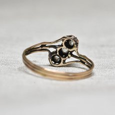 画像4: 14ct,sv,ダイヤモンドリング (4)