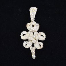 画像5: ゴールド・メタル・パールペンダント (5)