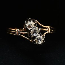 画像7: 14ct,sv,ダイヤモンドリング (7)