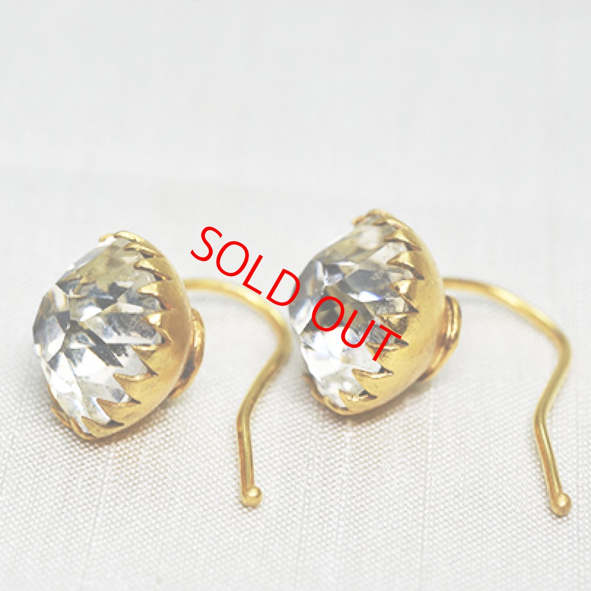 画像3: Sold メタルグラス イヤリング (3)