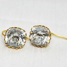 画像2: Sold メタルグラス イヤリング (2)