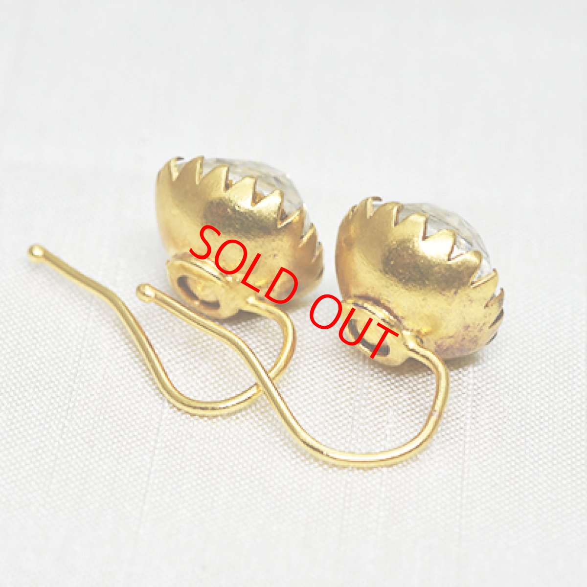 画像5: Sold メタルグラス イヤリング (5)