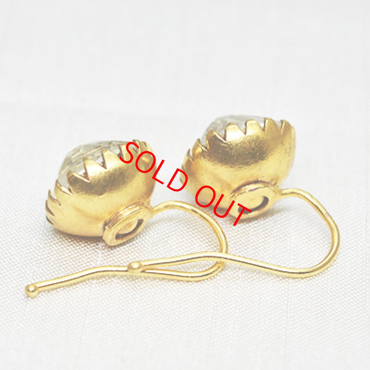 画像4: Sold メタルグラス イヤリング (4)