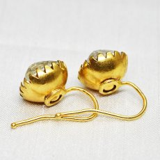 画像4: Sold メタルグラス イヤリング (4)