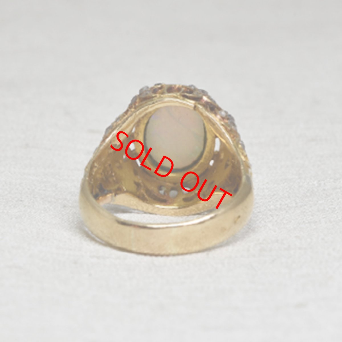 画像3: Sold 18ct.オパールダイヤモンドリング (3)