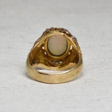 画像3: 18ct.オパールダイヤモンドリング (3)