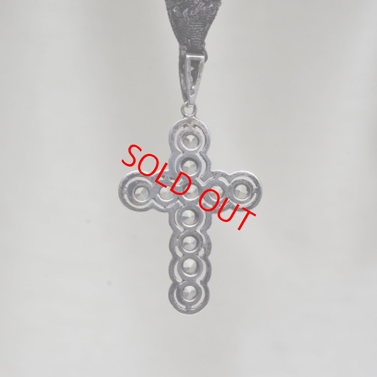 画像3: Sold シルバーグラスペンダント (3)