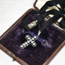 画像7: Sold シルバーグラスペンダント (7)