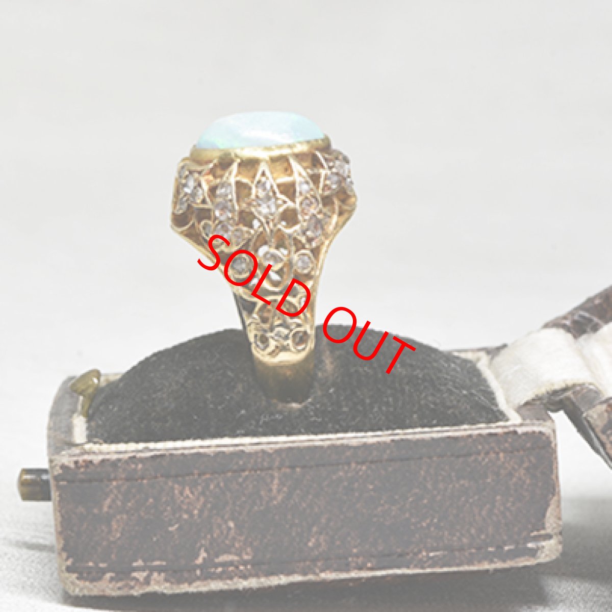 画像7: Sold 18ct.オパールダイヤモンドリング (7)