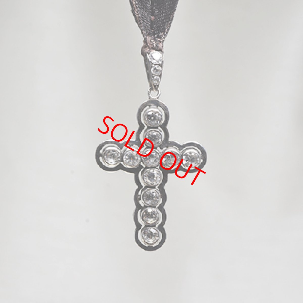 画像1: Sold シルバーグラスペンダント (1)