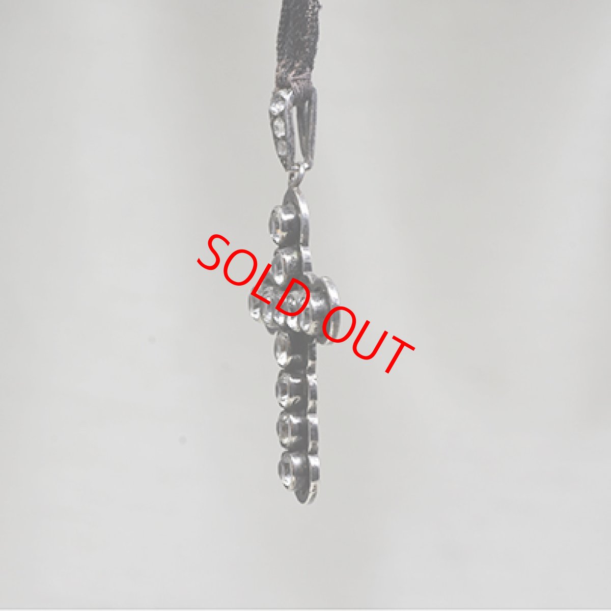 画像2: Sold シルバーグラスペンダント (2)