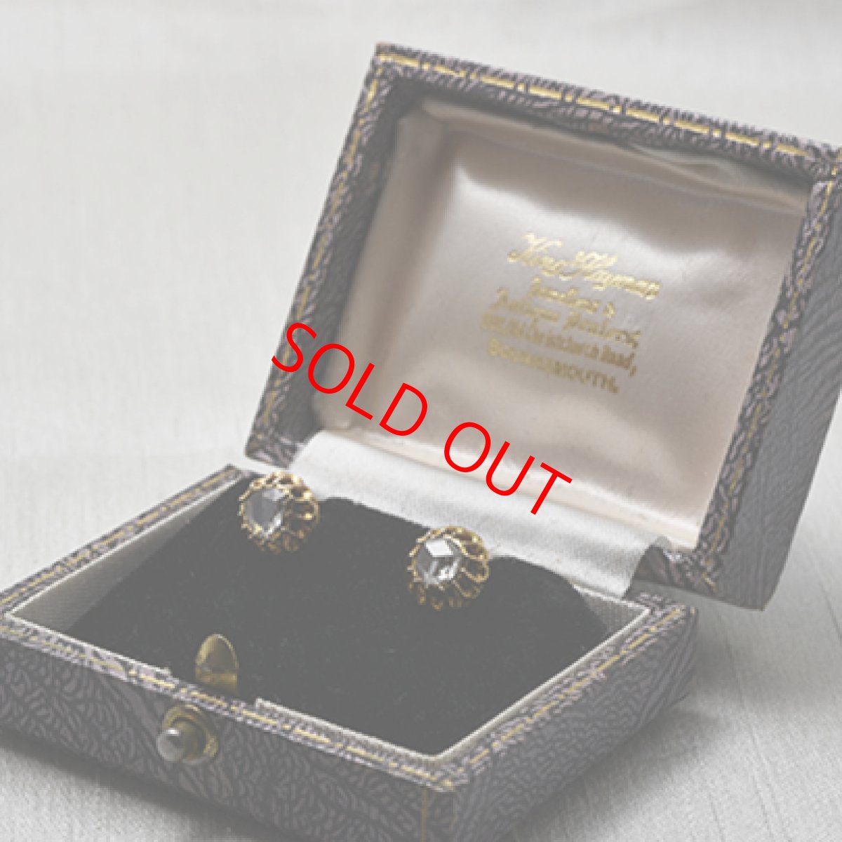 画像7: Sold 18ct,ダイヤモンドイヤリング　 (7)