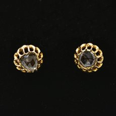 画像6: Sold 18ct,ダイヤモンドイヤリング　 (6)