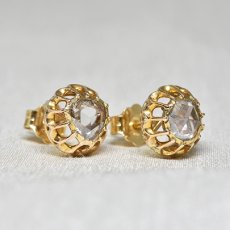 画像5: Sold 18ct,ダイヤモンドイヤリング　 (5)