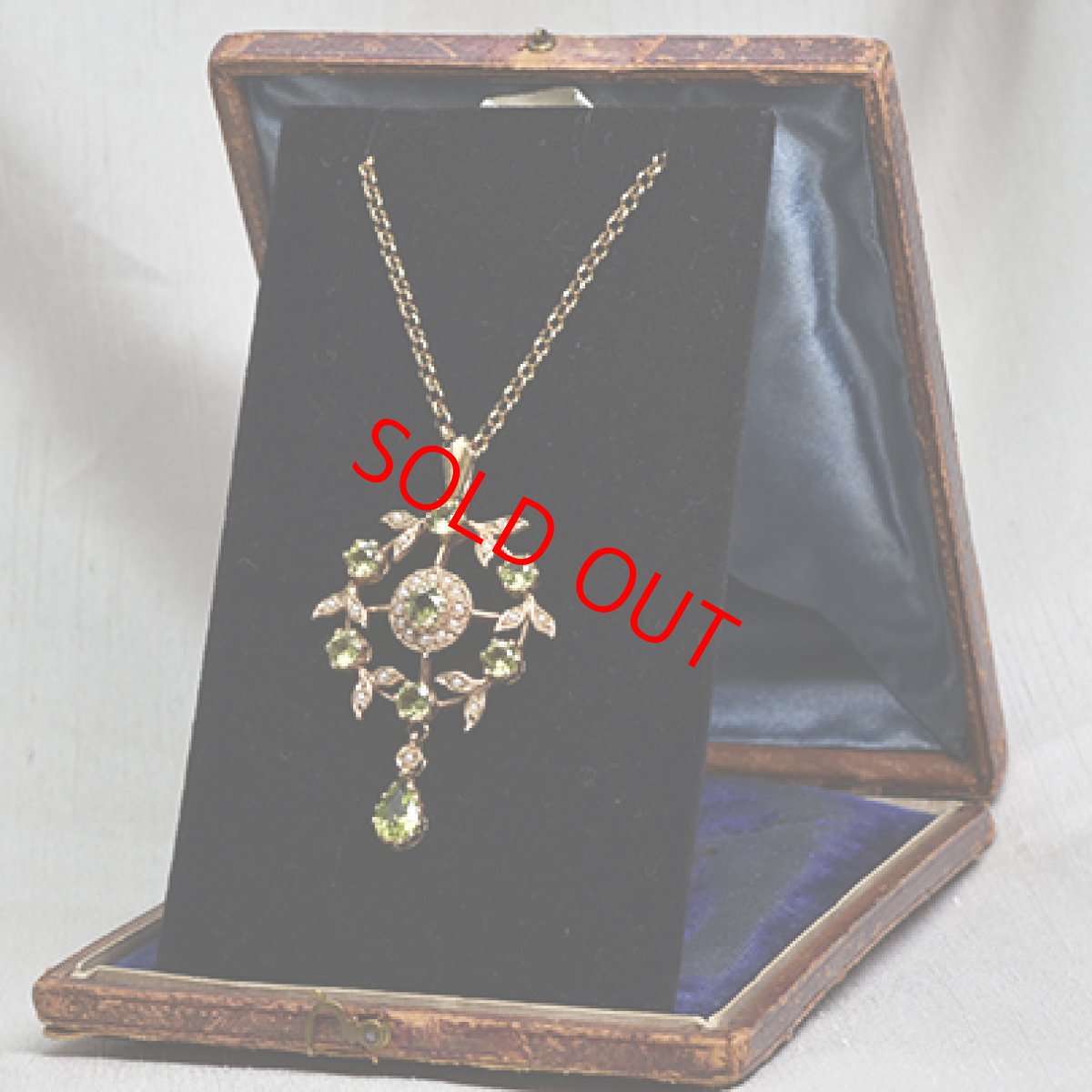 画像5: Sold 9ct.ペリドットパールペンダント (5)