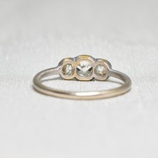 画像4: 14ct,ダイヤモンドリング (4)