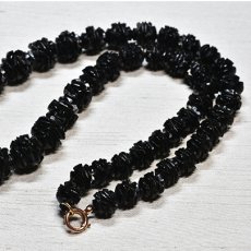 画像3: Sold 9ct,ジェットネックレス (3)