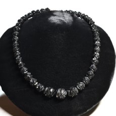 画像5: Sold 9ct,ジェットネックレス (5)