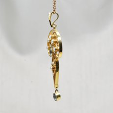 画像3: Sold 15ct,アクアマリン・パールペンダント　 (3)