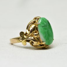 画像2: Sold 9ct.翡翠リング (2)