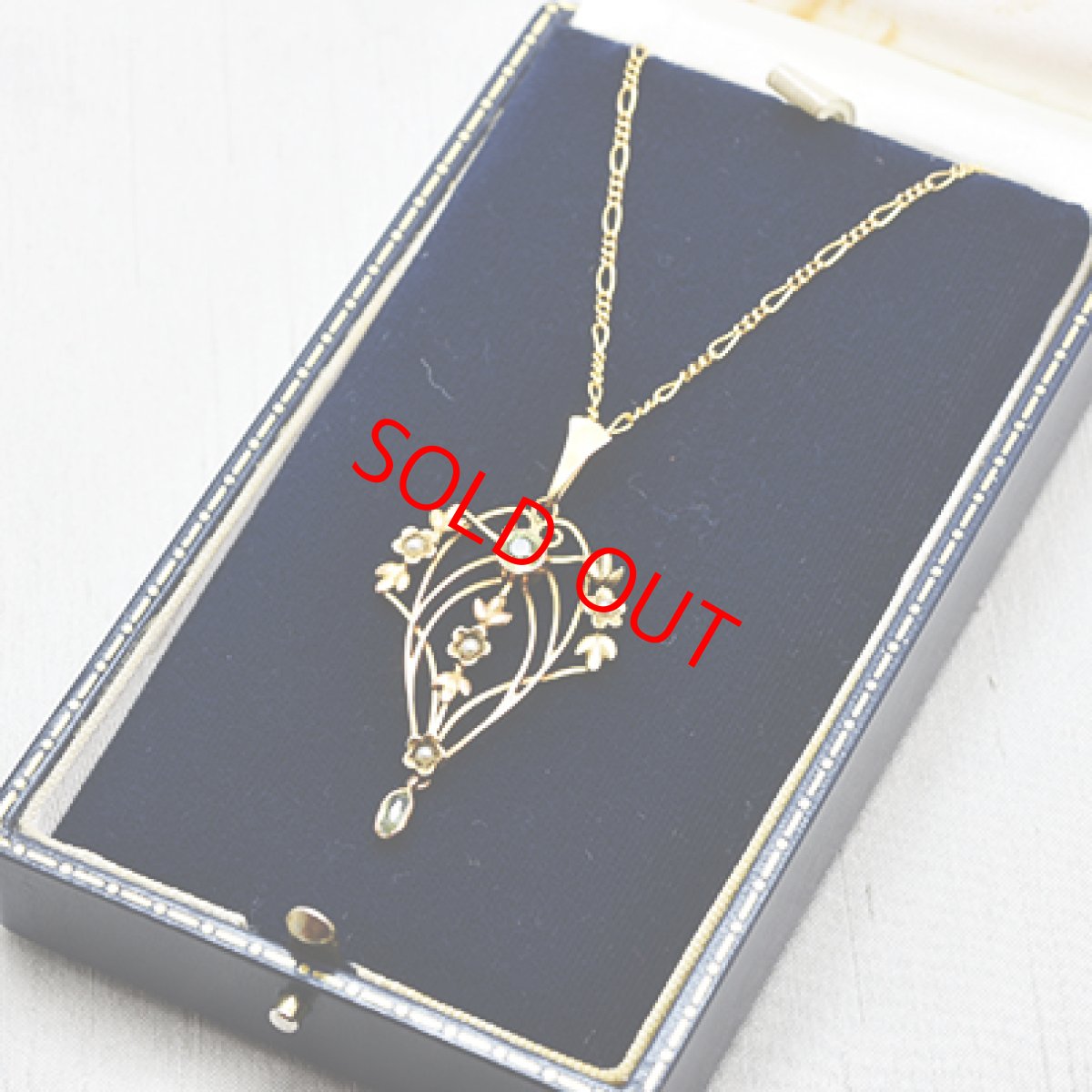 画像3: Sold 11ct.ペリドットパールペンダント (3)