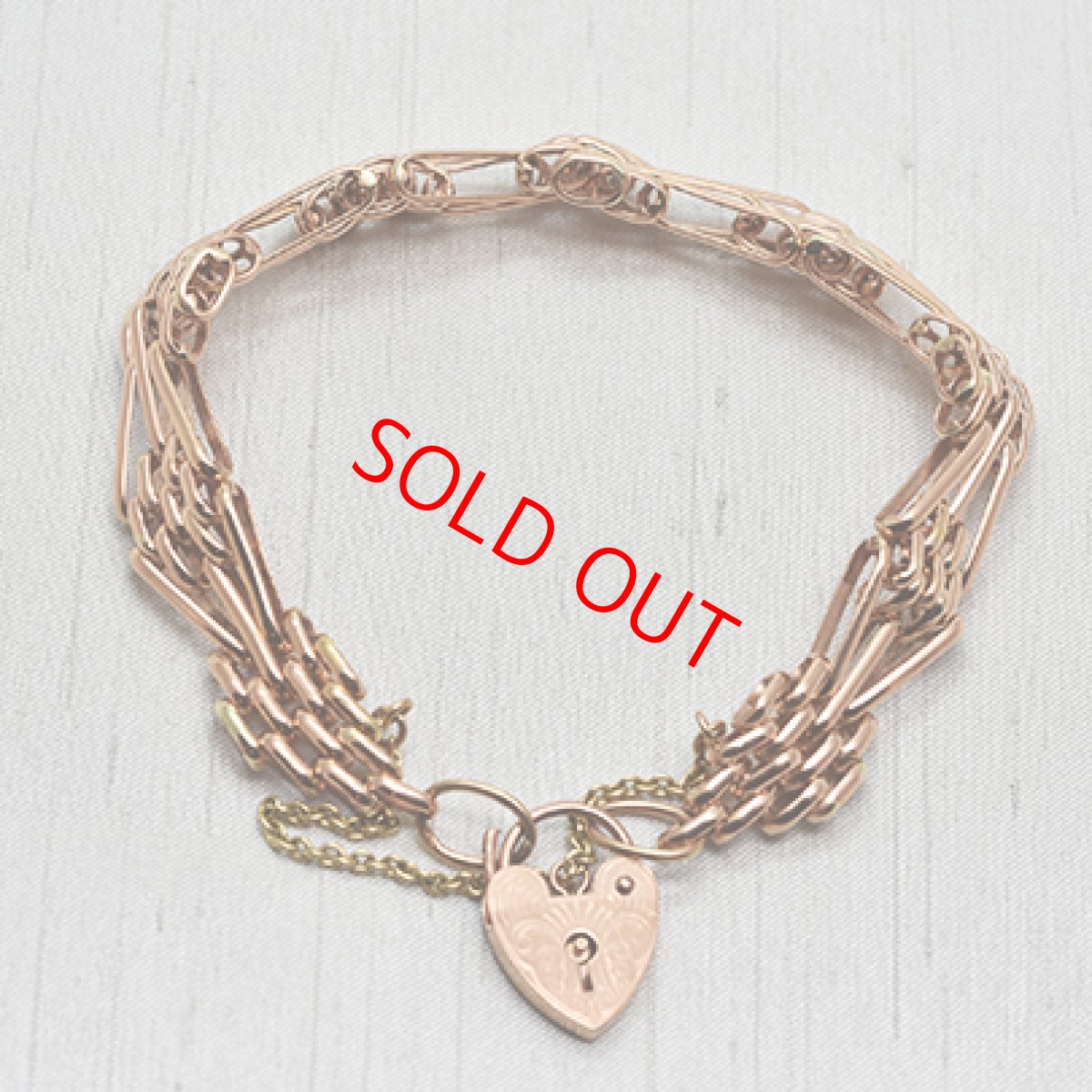 画像1: Sold 9ct.ブレスレット (1)