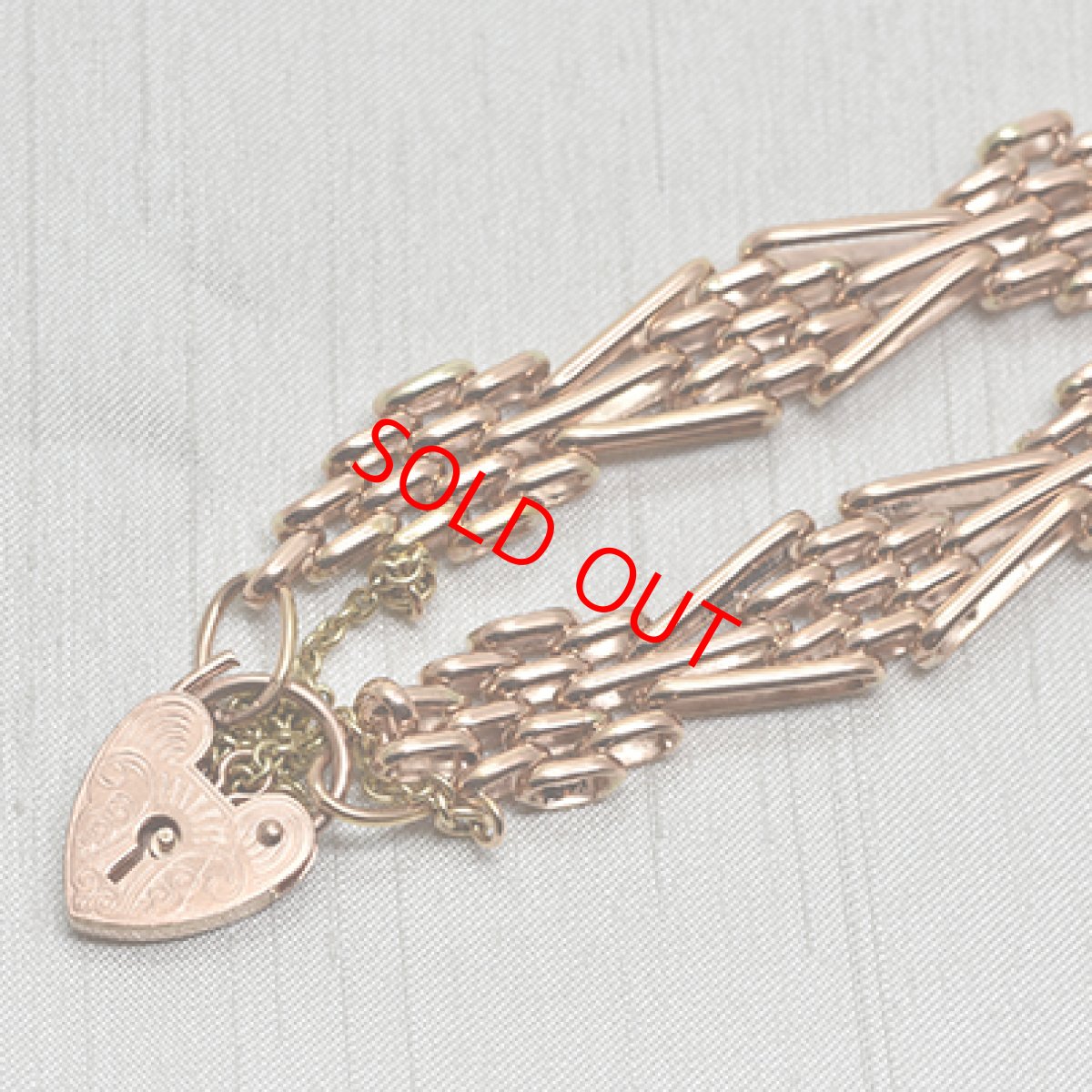 画像2: Sold 9ct.ブレスレット (2)