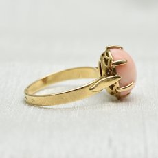 画像4: 18ct.コーラルリング (4)