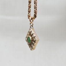 画像2: Sold 7ct.エメラルドパールペンダント (2)