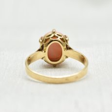 画像3: 18ct.コーラルリング (3)