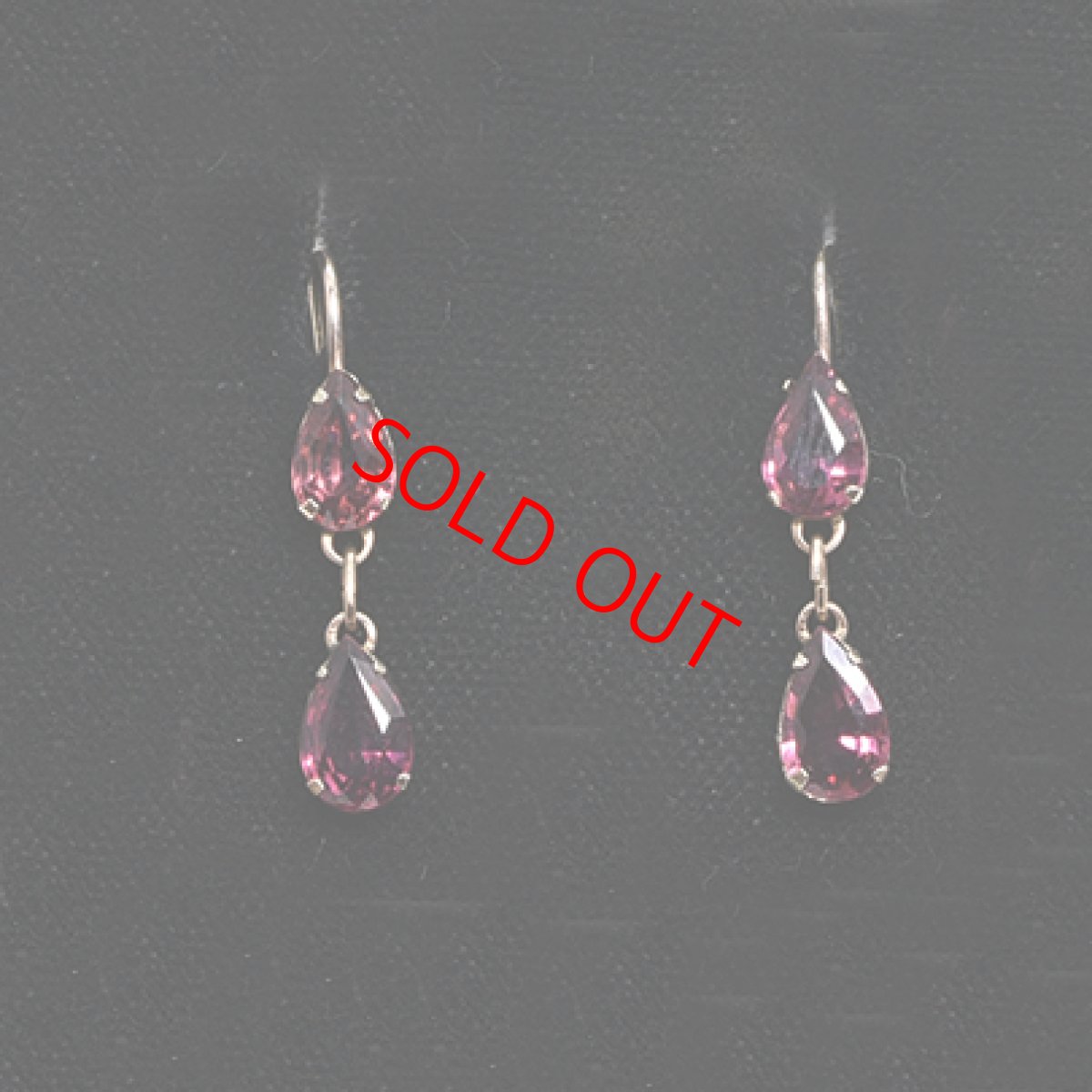 画像4: Sold ゴールド・ガーネットイヤリング (4)