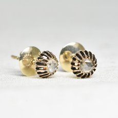 画像4: 9ct,ダイヤモンドイヤリング (4)