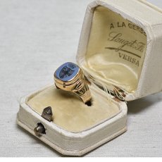 画像8: 14ct,アゲートインタリオリング (8)