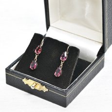 画像5: Sold ゴールド・ガーネットイヤリング (5)